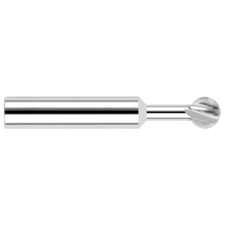 HARVEY TOOL Undercutting End Mill - 300, 0.1250" (1/8), Neck Length: 1/2" 952308